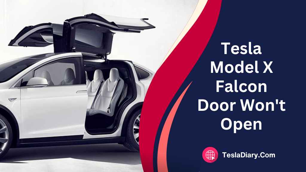 Tesla Model X Falcon Door Won't Open