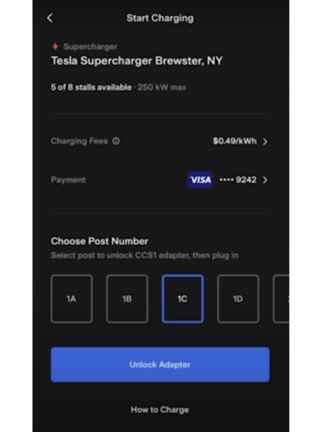 non tesla charging at supercharger