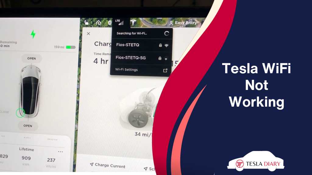 Tesla Won't Connect to Wifi